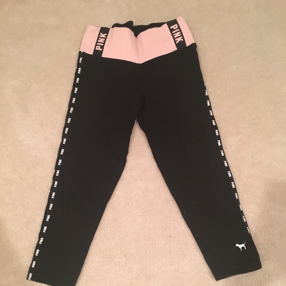 PINK Cropped Leggings